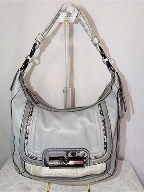 Coach Kristin Spectator Leather Hobo Bag (Style Number 16803)